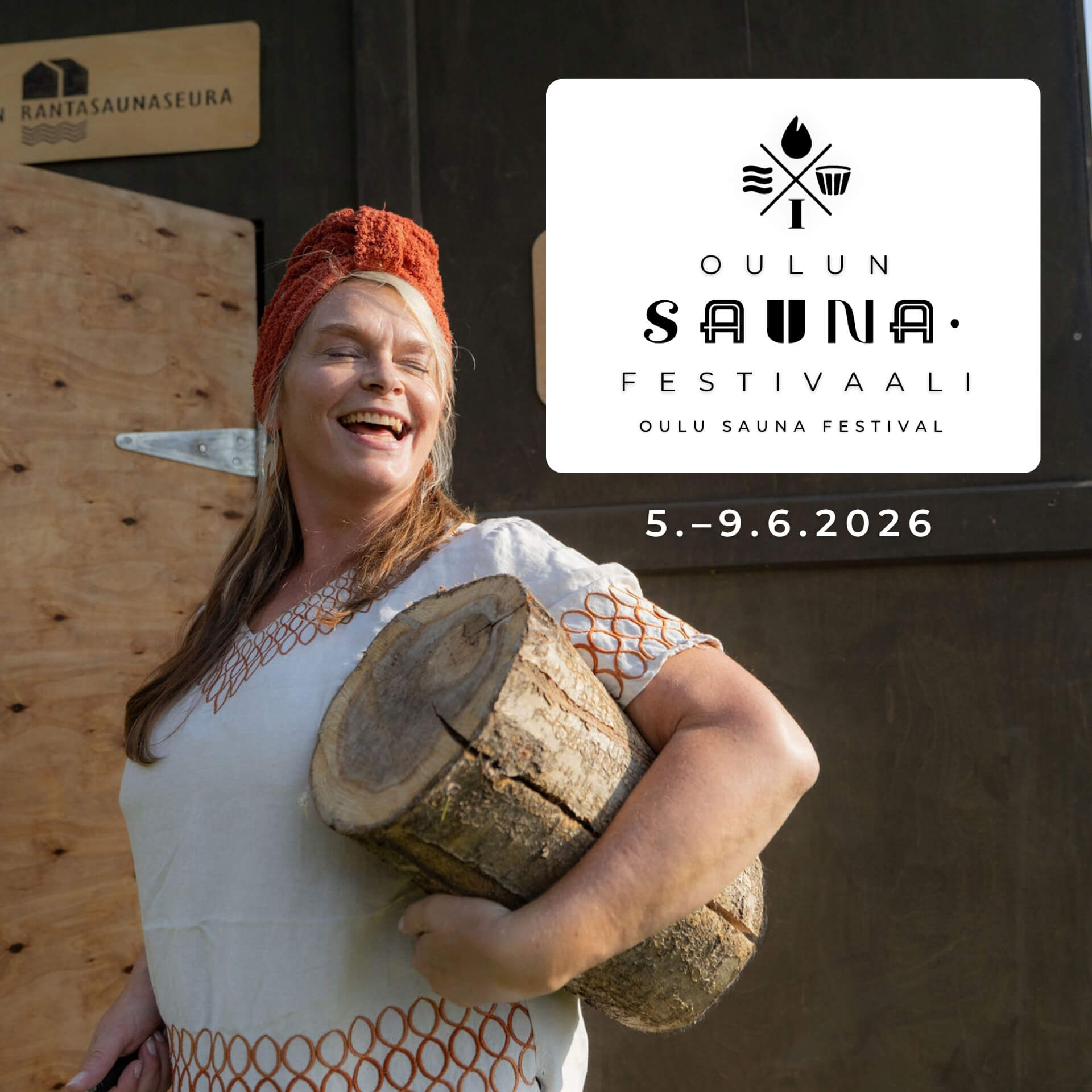 Oulu Sauna Festival 2026 poster. Photo: Oulu Sauna Association.